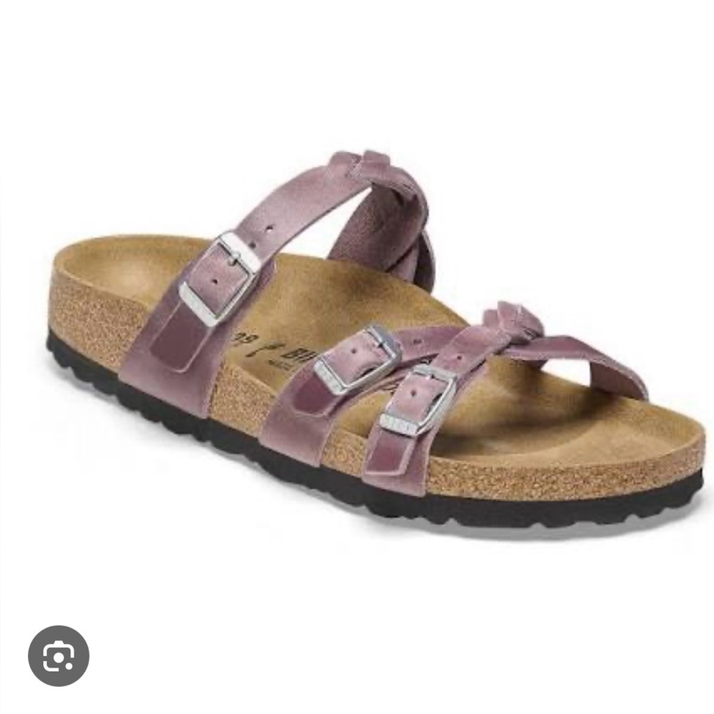 ❌SOLD❌ New Birkenstock Faded Mauve Suede Sandals 38